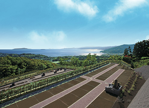 空と海　新・吉祥公園墓地